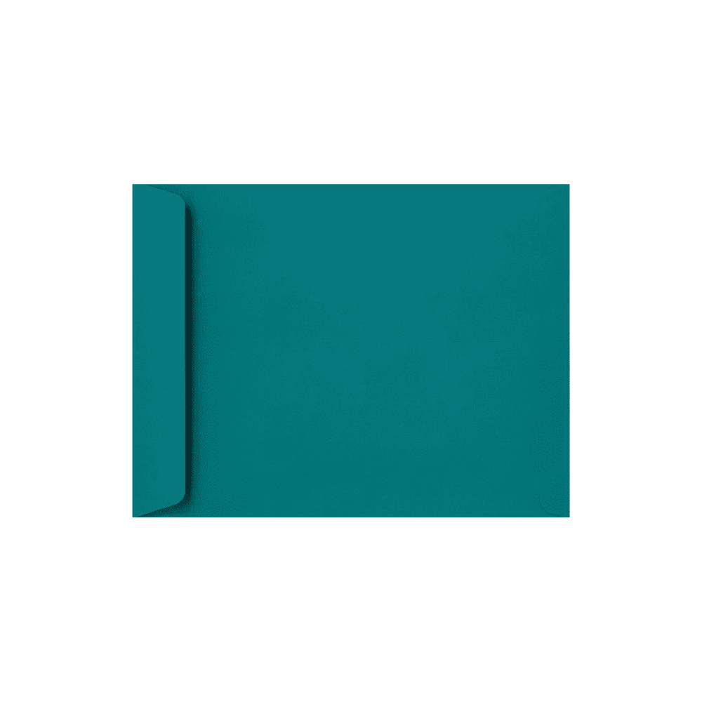 LUXPaper 10 x 13 Open End Envelopes, Teal, 500/Pack