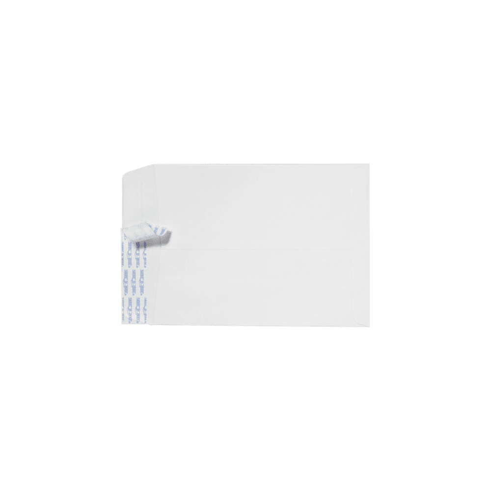 LUXPaper 10 x 13 Open End Envelopes w/Peel & Press, White, 500/Pack