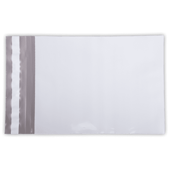 LUXPaper 10 x 13 Plastic Mailer Envelopes, White, 1000/Pack