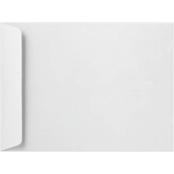 LUXPaper 11 1/2 x 14 1/2 Open End Envelopes, White, 50/Pack