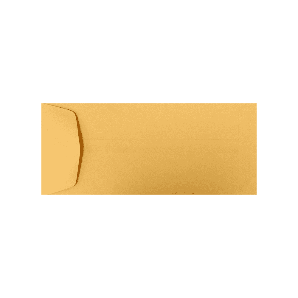 LUXPaper #11 Open End Envelopes, 4 1/2 x 10 3/8, Brown Kraft, 500/Pack