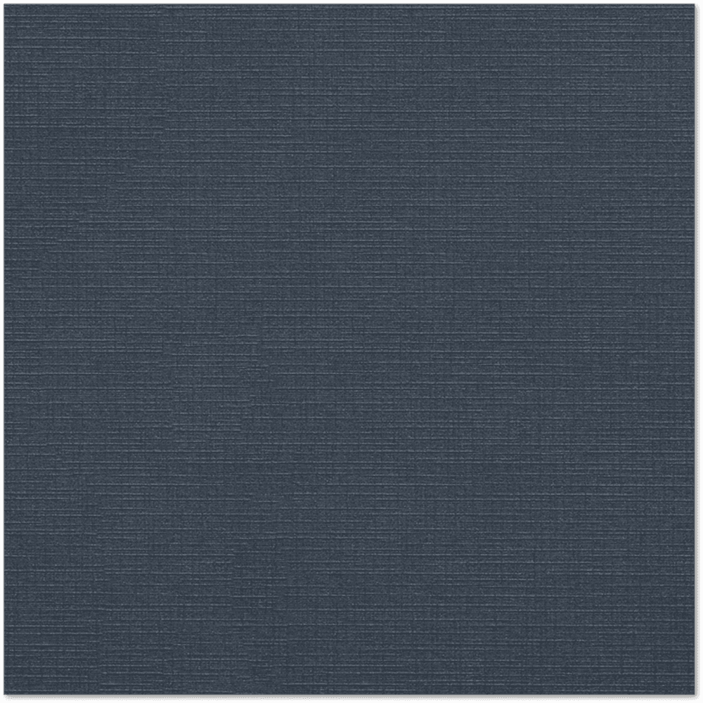 LUXPaper 12 x 12 Cardstock, 100lb Nautical Blue Linen, 250/Pack