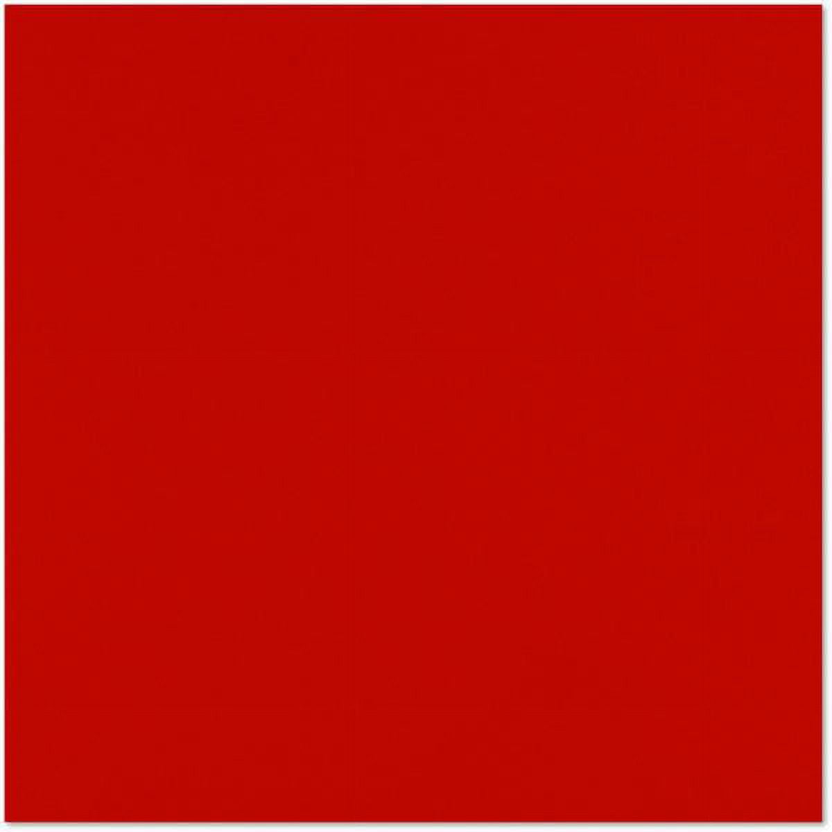 LUXPaper 12 x 12 Paper, 60lb Holiday Red, 250/Pack
