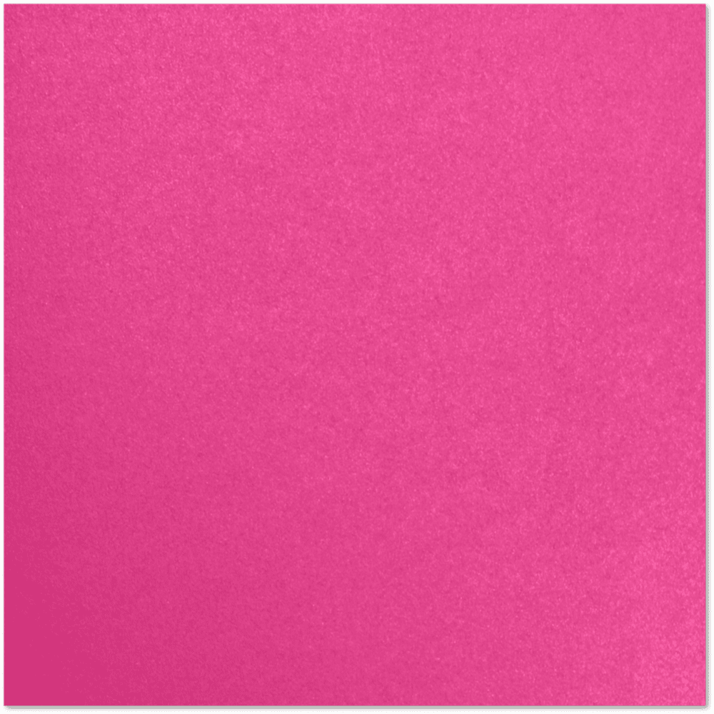 LUXPaper 12 x 12 Paper, 80lb Azalea Pink Metallic, 250/Pack