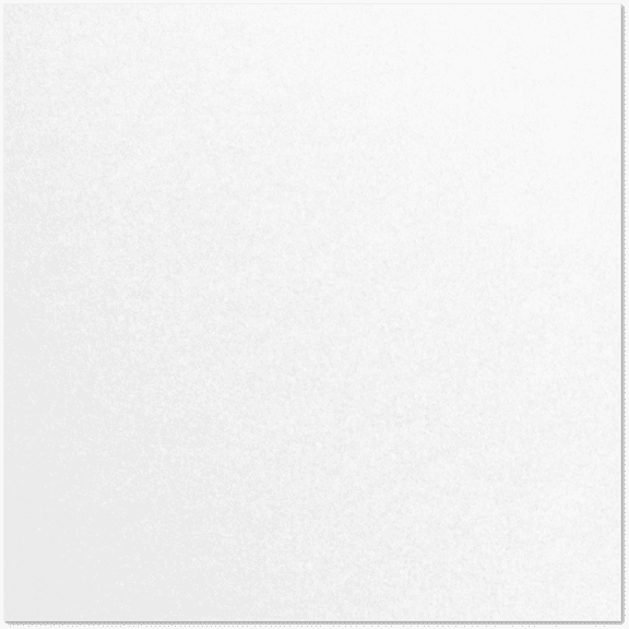 LUXPaper 12 x 12 Paper, 80lb Crystal White Metallic, 50/Pack
