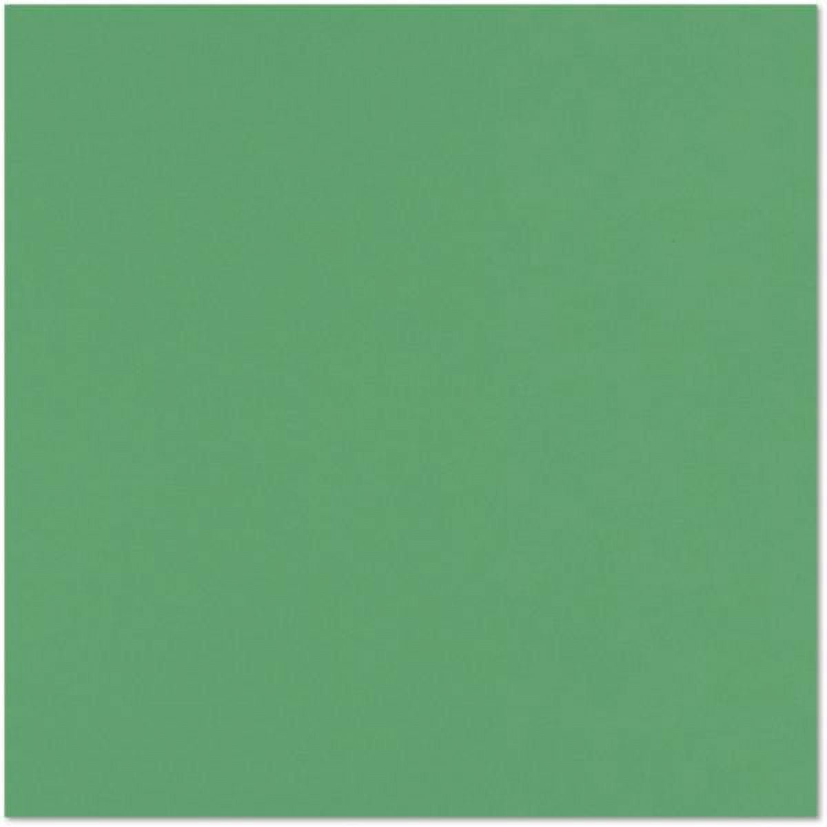 LUXPaper 12 x 12 Paper, 80lb Holiday Green, 250/Pack