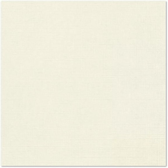 LUXPaper 12 x 12 Paper, 80lb Natural Linen, 50/Pack