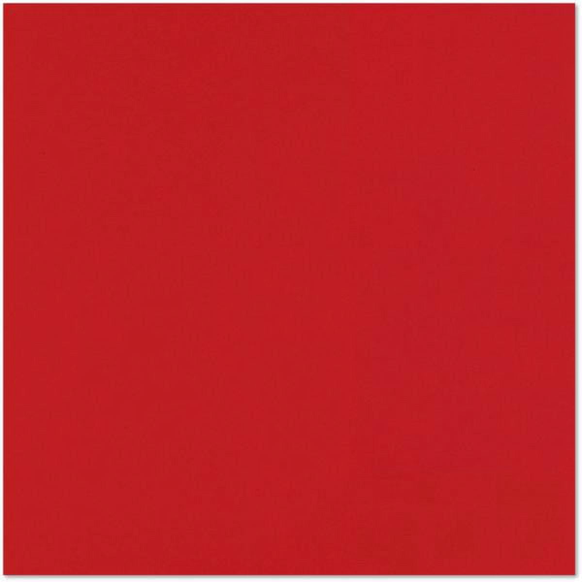 LUXPaper 12 x 12 Paper, 80lb Ruby Red, 250/Pack