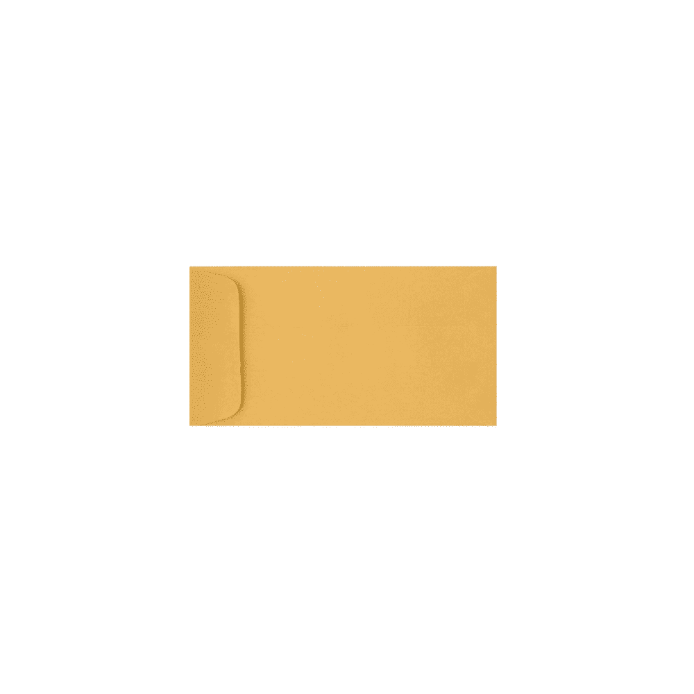 LUXPaper #14 Open End Envelopes, 5 x 11 1/2, Brown Kraft, 1000/Pack