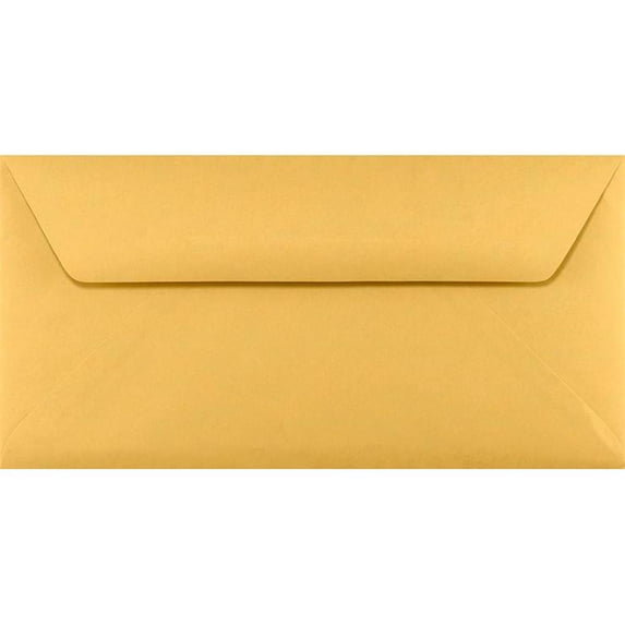 LUXPaper #16 Bankers Flap Envelopes, 6 x 12, Brown Kraft, 500/Pack