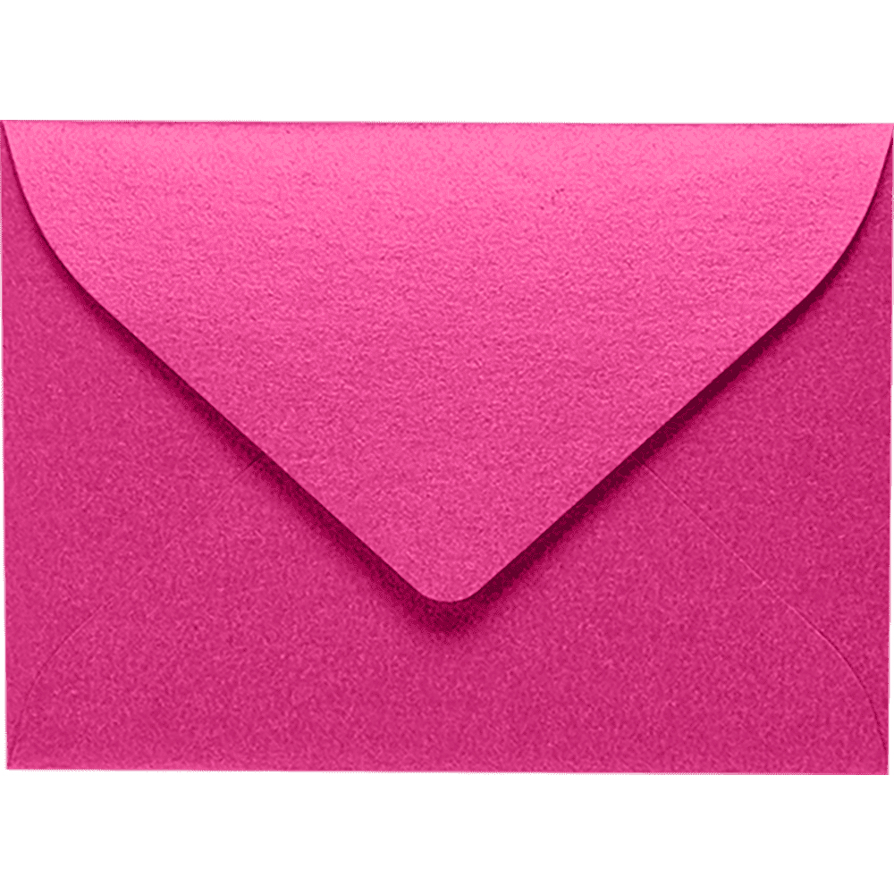 LUXPaper #17 Mini Envelopes, 2 11/16 x 3 11/16, Azalea Metallic, 250/Pack