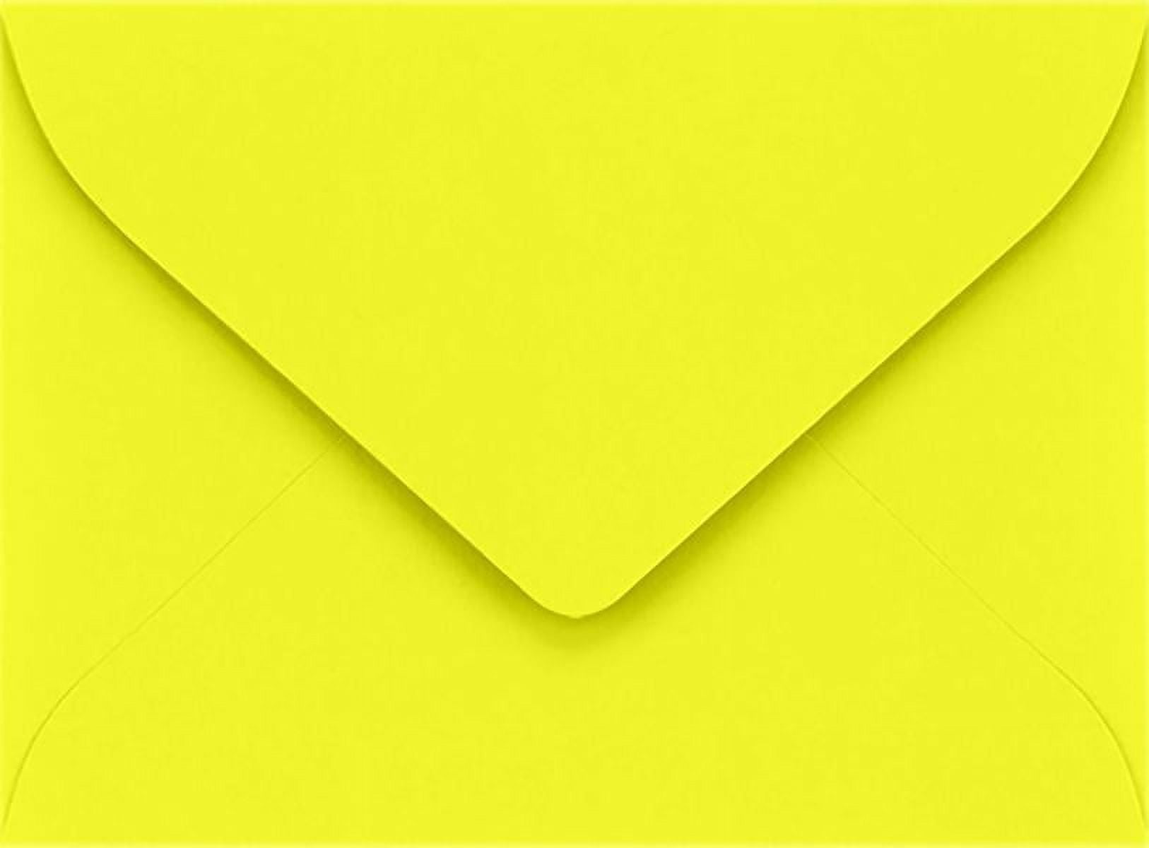 LUXPaper #17 Mini Envelopes, 2 11/16 x 3 11/16, Citrus, 250/Pack