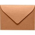 thumbnail image 1 of LUXPaper #17 Mini Envelopes, 2 11/16 x 3 11/16, Copper Metallic, 500/Pack, 1 of 2