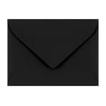 LUXPaper 17 Mini Envelopes 2 11/16" x 3 11/16" Midnight Black