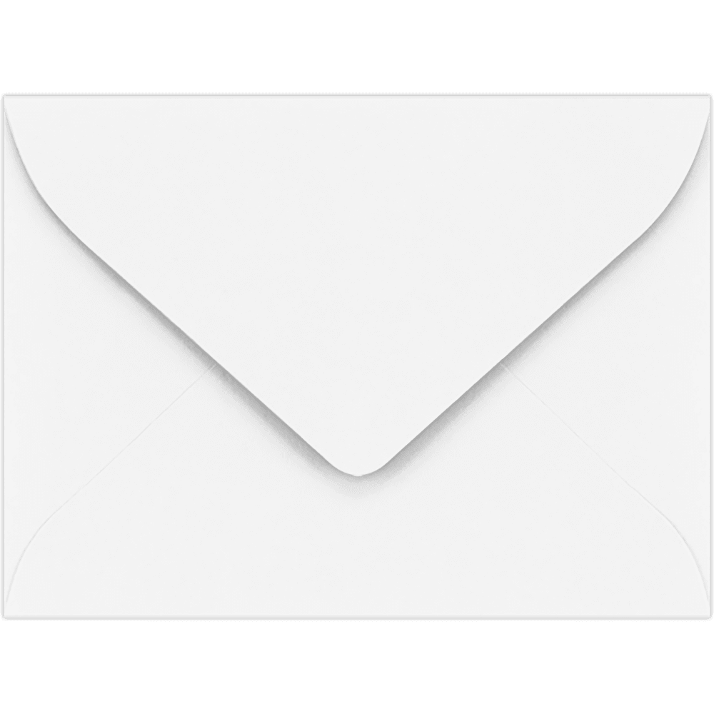 LUXPaper #17 Mini Envelopes, 2 11/16 x 3 11/16, Natural White, 250/Pack