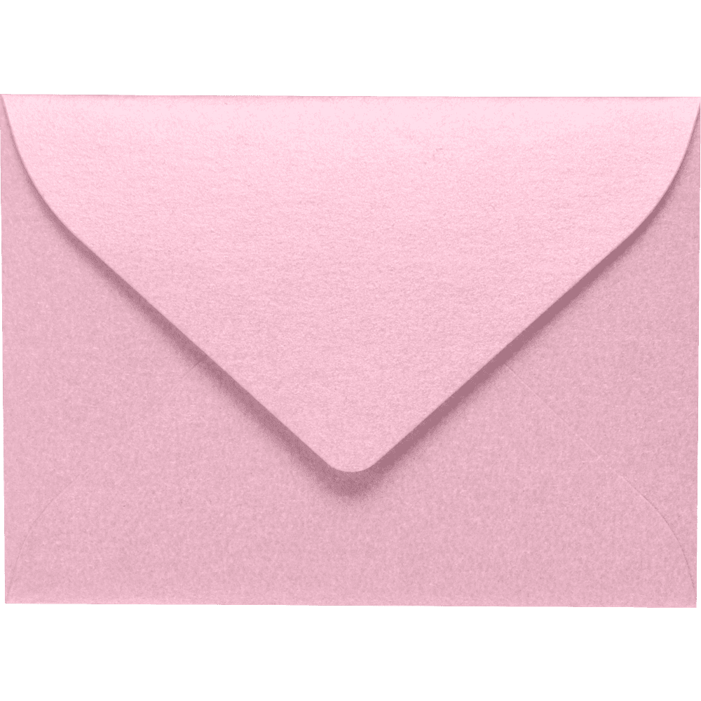 LUXPaper #17 Mini Envelopes, 60 lb. Rose Quartz Metallic, 2 11/16 x 3 11/16, 1000 Pack