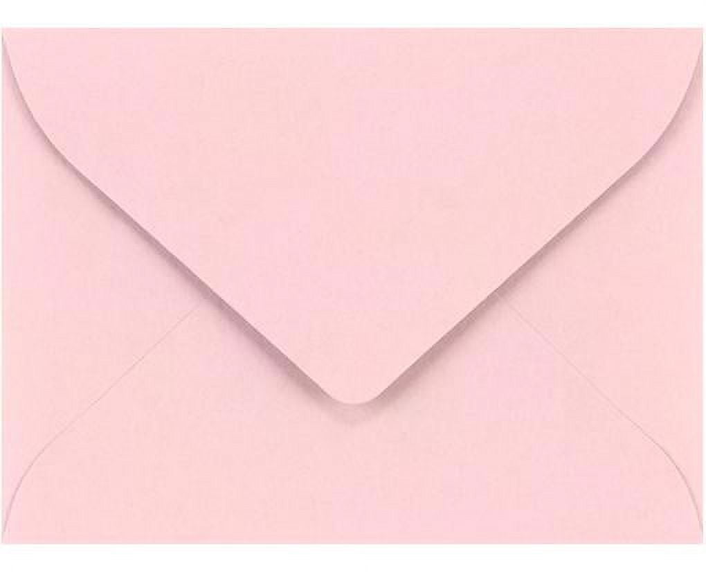LUXPaper #17 Mini Envelopes, 80 lb. Candy Pink, 2 11/16 x 3 11/16 , 50 Pack