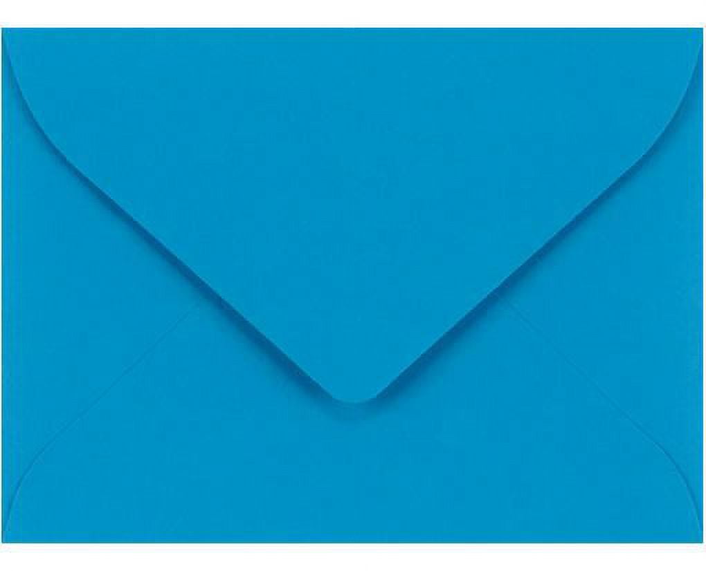 LUXPaper #17 Mini Envelopes, 80 lb. Pool Blue, 2 11/16 x 3 11/16 , 250 Pack