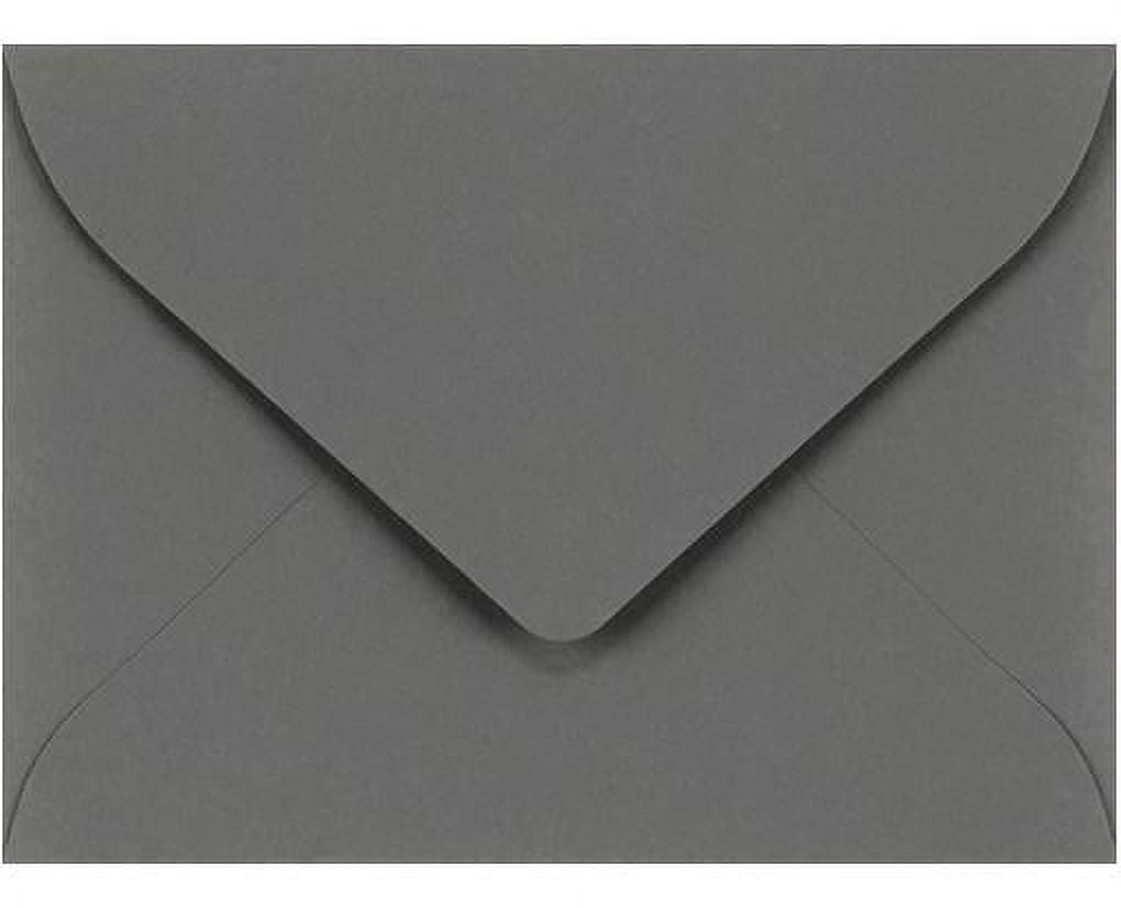 LUXPaper #17 Mini Envelopes, 80 lb. Smoke Gray, 2 11/16 x 3 11/16 , 250 Pack