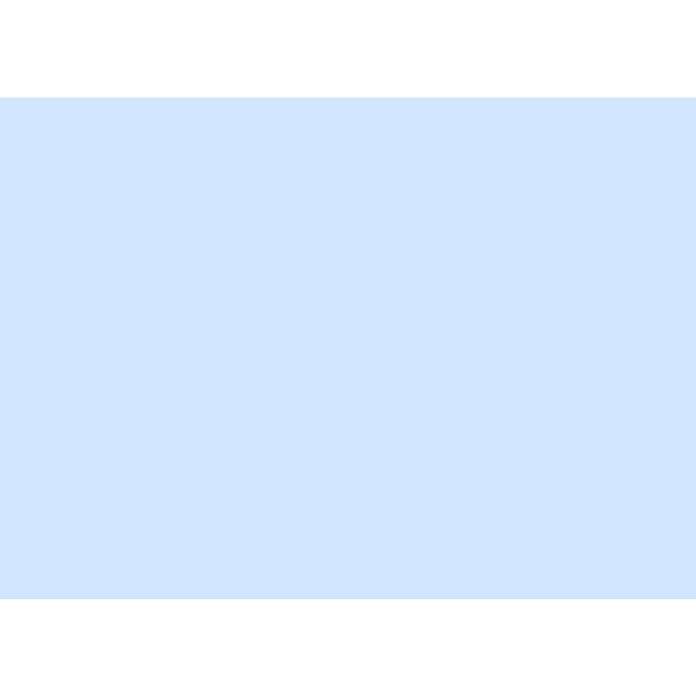 LUXPaper #17 Mini Flat Card, 2 9/16 x 3 9/16, Baby Blue, 50/Pack