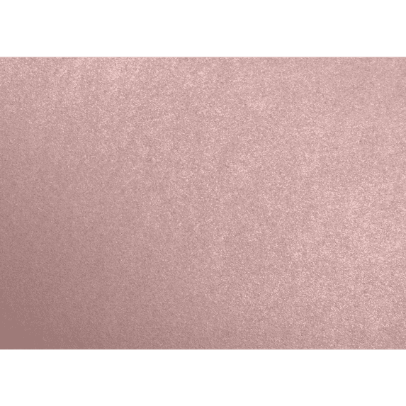 LUXPaper #17 Mini Flat Card, 2 9/16 x 3 9/16, Misty Rose Metallic, 50/Pack
