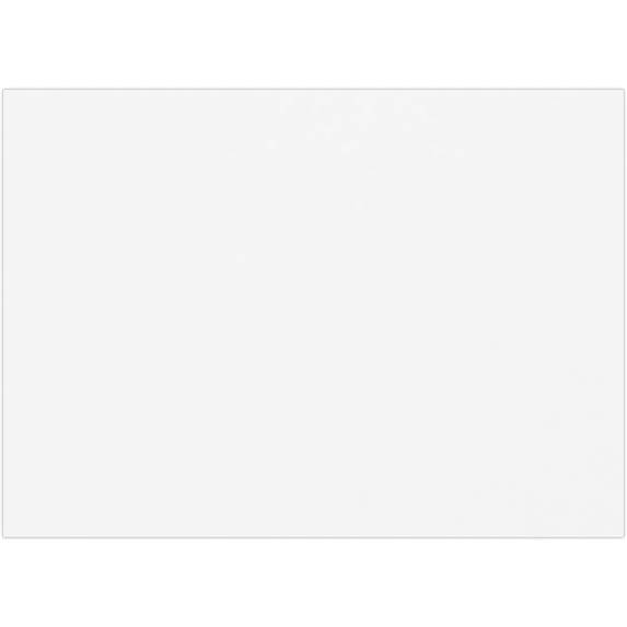 LUXPaper #17 Mini Flat Note Cards, 130lb, 2 9/16 x 3 9/16, White, 1000 Pack
