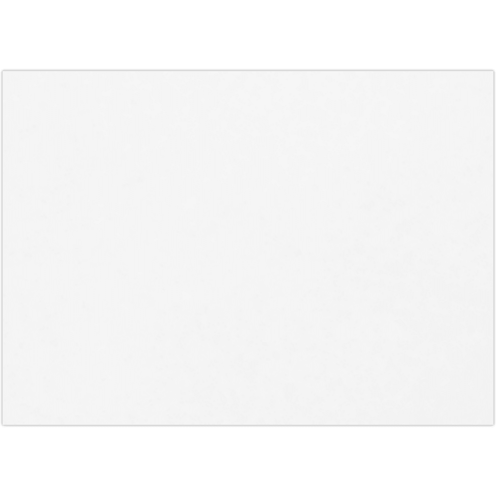LUXPaper #17 Mini Flat Note Cards, 130lb, 2 9/16 x 3 9/16, White, 250 Pack