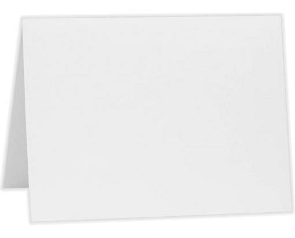 LUXPaper #17 Mini Folded Note Cards, 100lb Bright White, 2 9/16 x 3 9/16, 1,000 Pack
