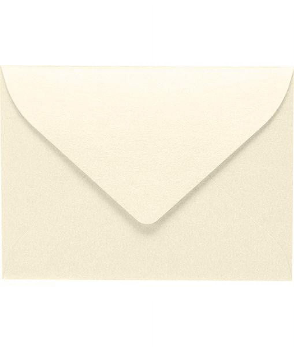 LUXPaper #17 Mini Gift Card Envelopes, 2 11/16 x 3 11/16, Champagne Metallic, 50/Pack