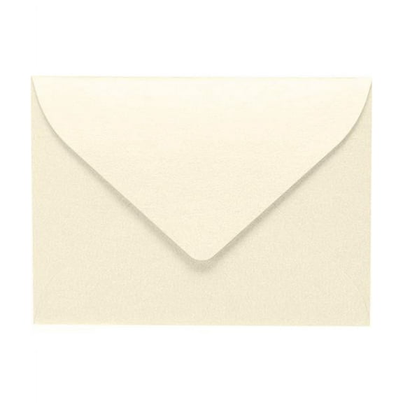 LUXPaper #17 Mini Gift Card Envelopes, 2 11/16 x 3 11/16, Champagne Metallic, 50/Pack