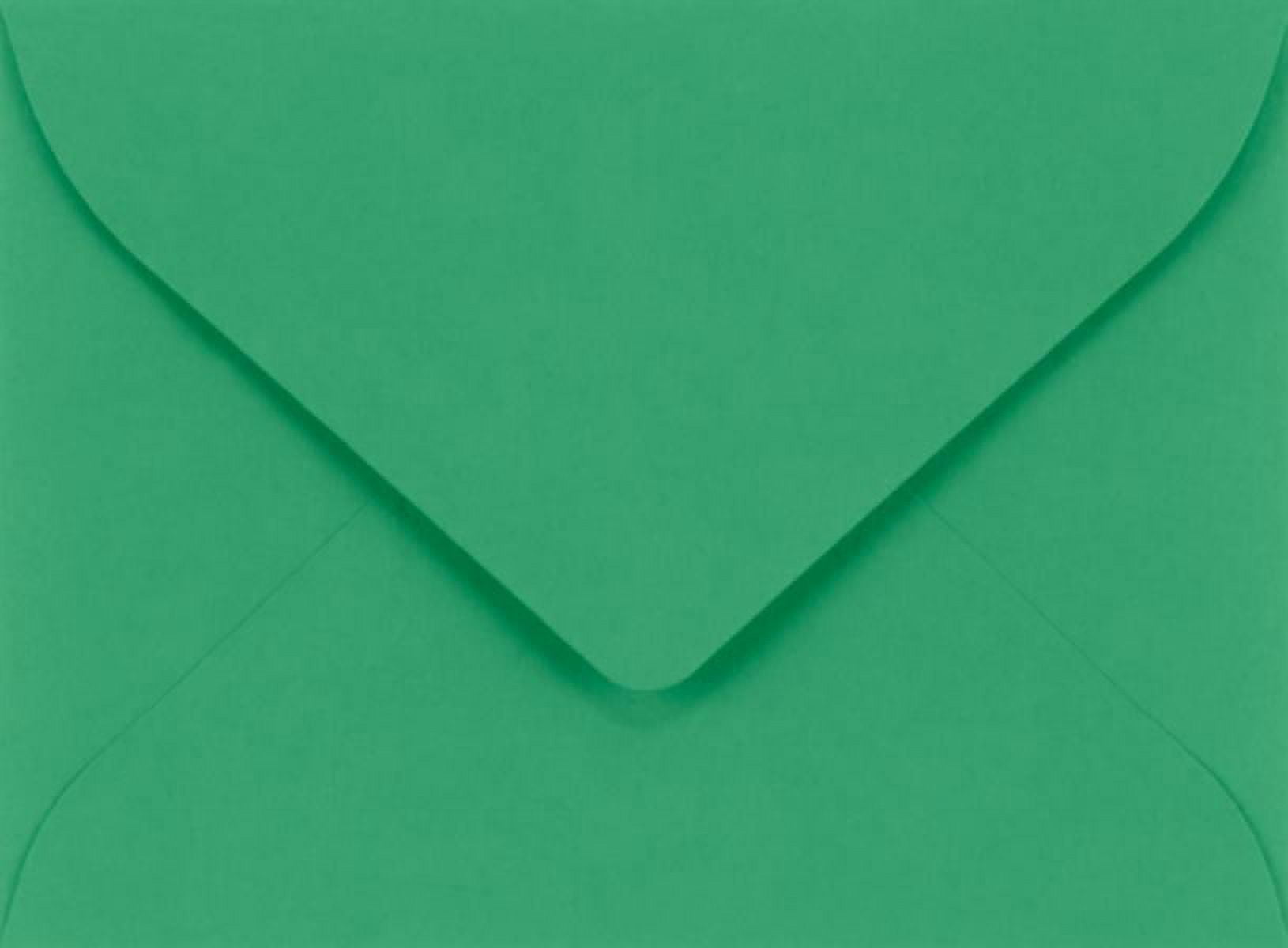 LUXPaper #17 Mini Gift Card Envelopes, 2 11/16 x 3 11/16, Holiday Green, 500/Pack