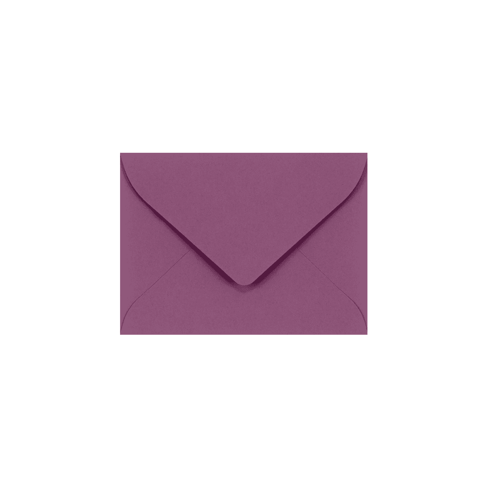 LUXPaper #17 Mini Gift Card Envelopes, 2 11/16 x 3 11/16, Vintage Plum, 50/Pack