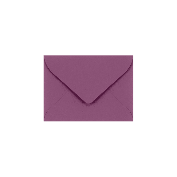 LUXPaper #17 Mini Gift Card Envelopes, 2 11/16 x 3 11/16, Vintage Plum, 50/Pack