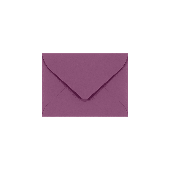 LUXPaper #17 Mini Gift Card Envelopes, 2 11/16 x 3 11/16, Vintage Plum, 500/Pack