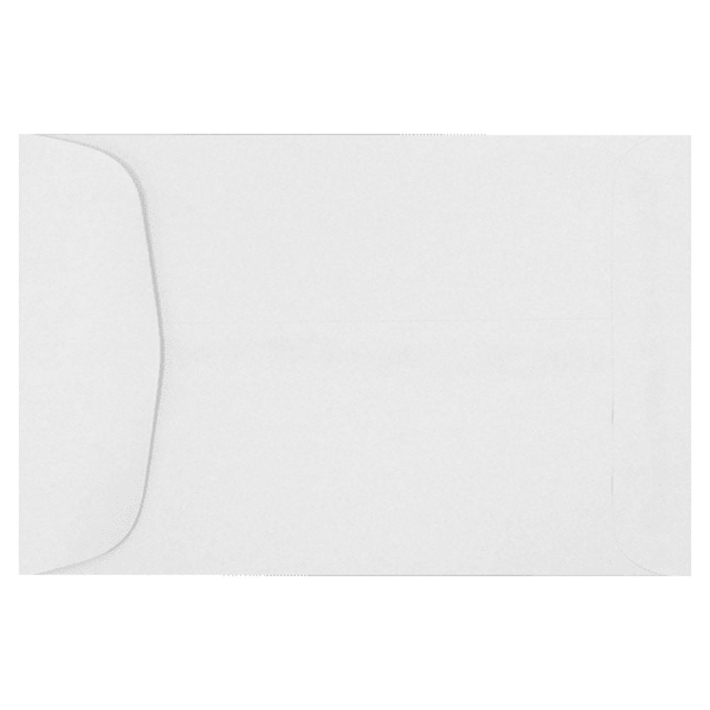 LUXPaper 4 5/8 x 6 3/4 Open End Envelopes, Bright White, 250/Pack