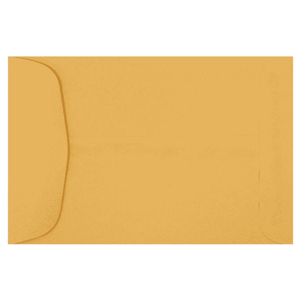 LUXPaper 4 5/8 x 6 3/4 Open End Envelopes, Brown Kraft, 250/Pack