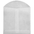 thumbnail image 1 of LUXPaper 4 x 4 Open End Envelopes, Glassine, 100/Pack, 1 of 1