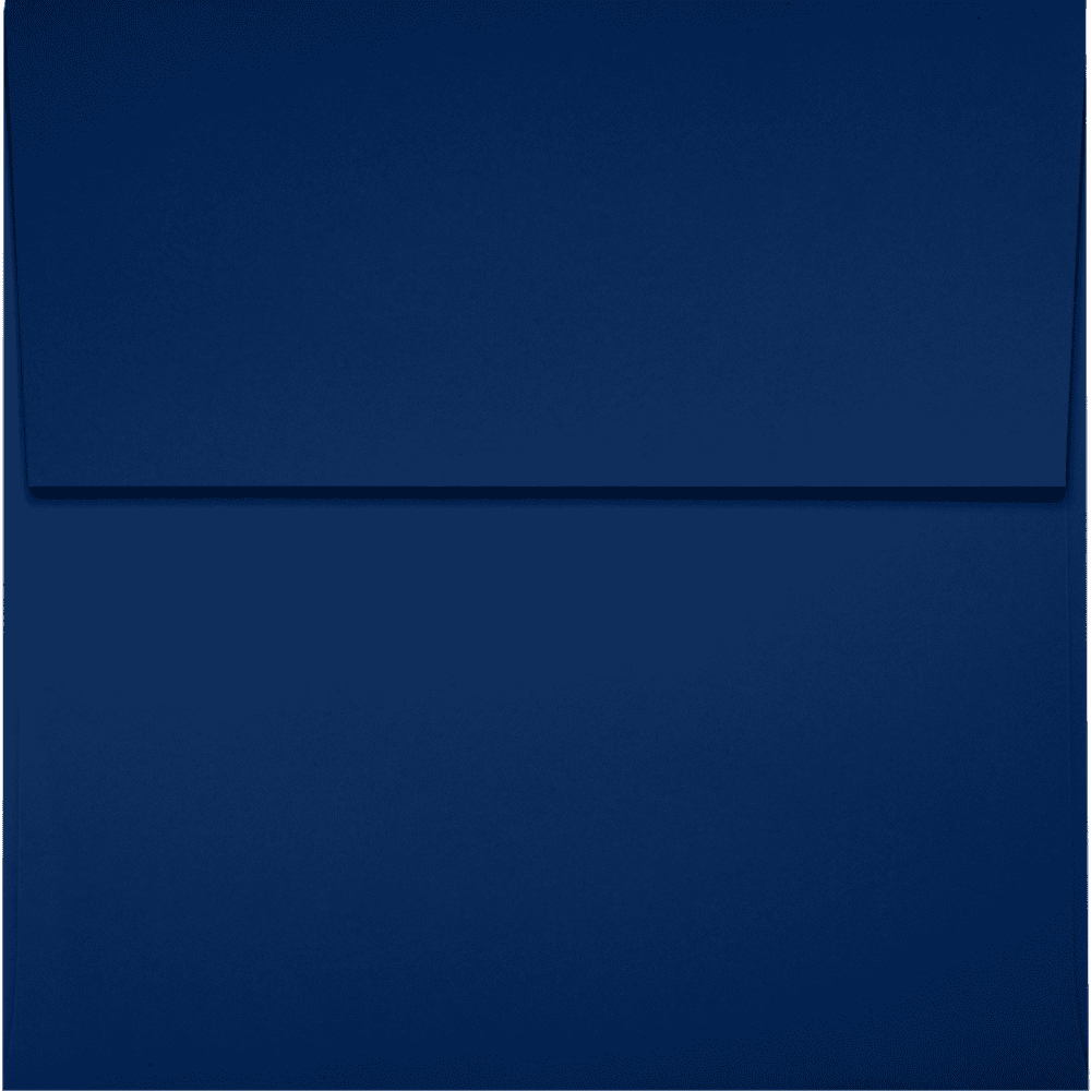 LUXPaper 4 x 4 Square Envelopes, 80 lb. Navy Blue, 500 Pack