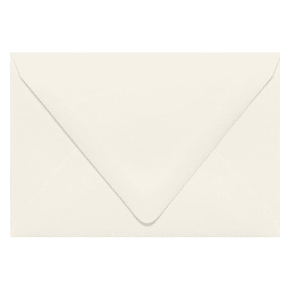 LUXPaper 4Bar A1 Contour Flap Invitation Envelopes, 3 5/8 x 5 1/8, Natural, 80lb, 30% Recycled, 500 Pack