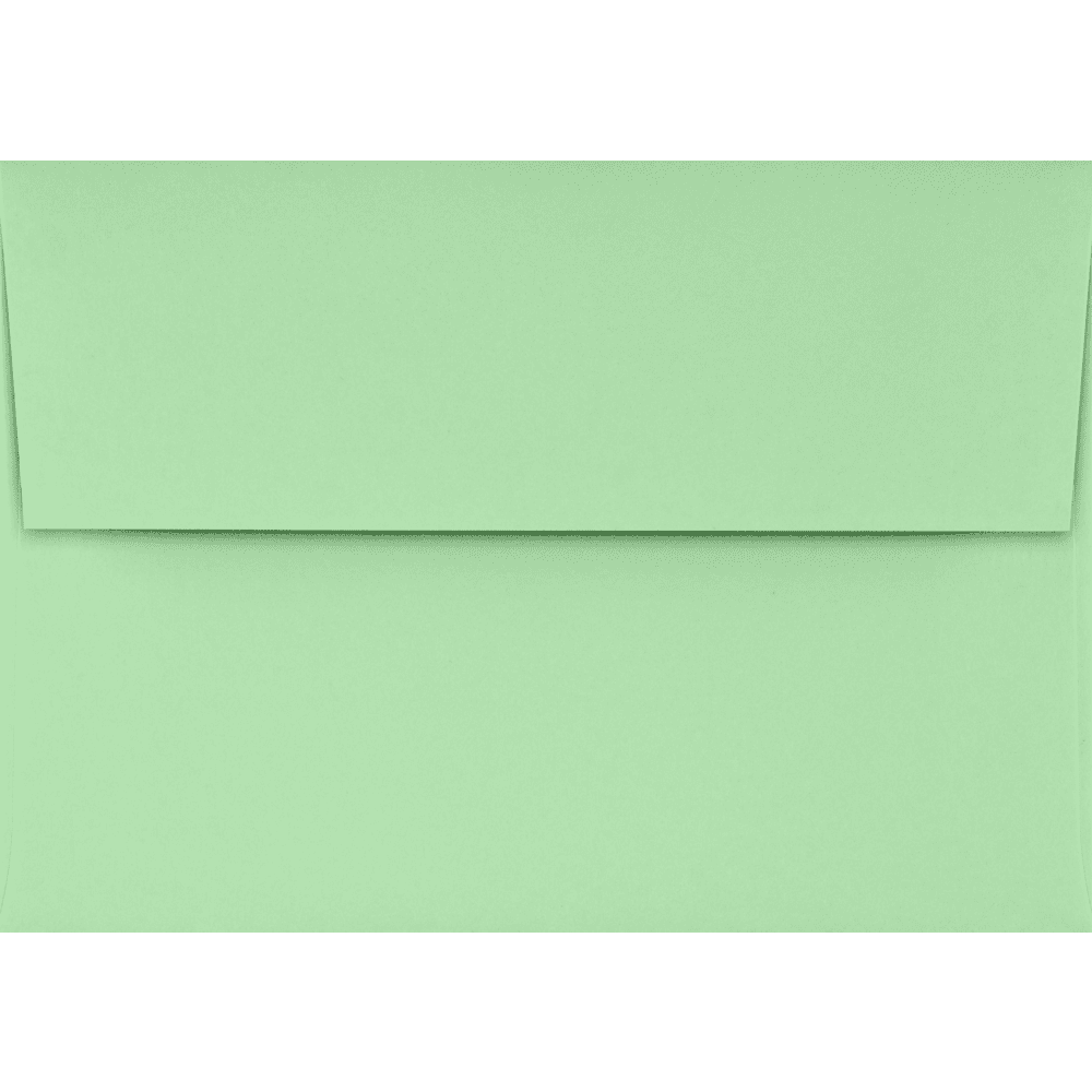 LUXPaper 4Bar A1 Invitation Envelopes, 3 5/8 x 5 1/8, Pastel Green, 60lb, 250 Pack