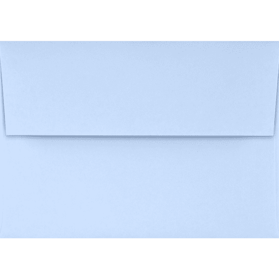 LUXPaper 4Bar A1 Invitation Envelopes, Peel & Press, 3 5/8 x 5 1/8, Baby Blue, 80lb, 250 Pack