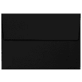 thumbnail image 1 of LUXPaper 4Bar A1 Invitation Envelopes, Peel & Press, 3 5/8 x 5 1/8, Black Linen, 80lb, 500 Pack, 1 of 1