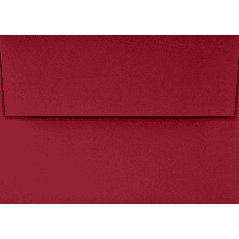LUXPaper 4Bar A1 Invitation Envelopes, Peel & Press, 3 5/8 x 5 1/8, Garnet Red, 80lb, 500 Pack