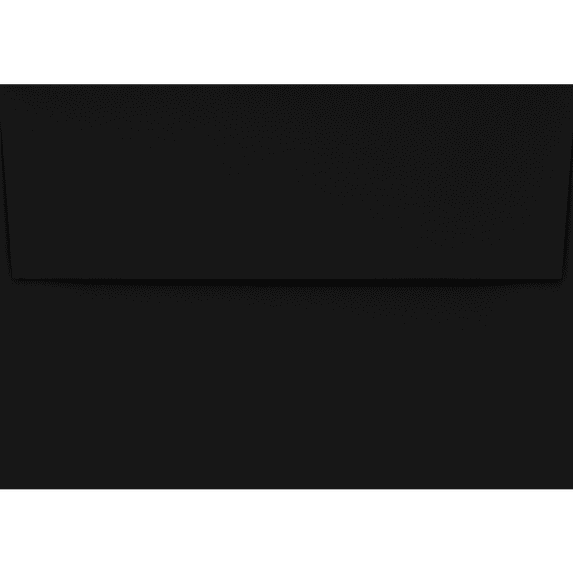 LUXPaper 4Bar A1 Invitation Envelopes, Peel & Press, 3 5/8 x 5 1/8, Midnight Black, 80lb, 500 Pack