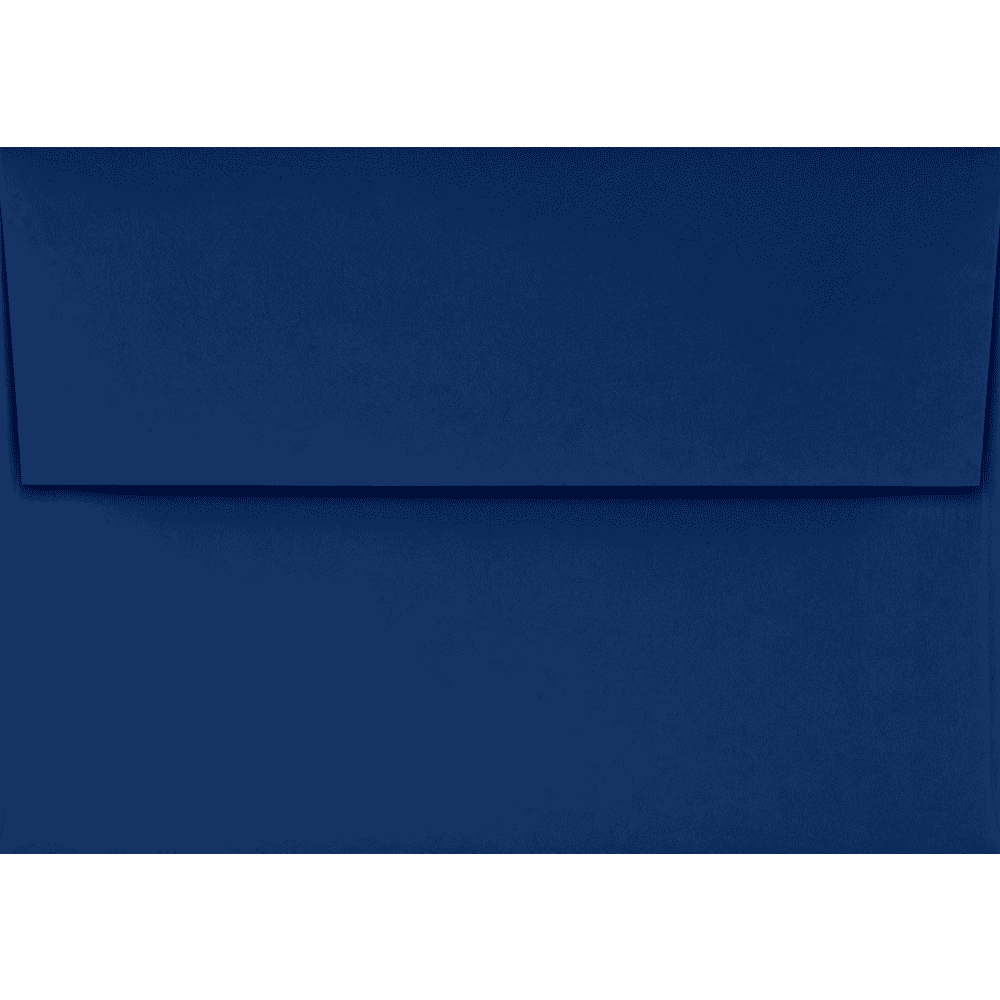 LUXPaper 4Bar A1 Invitation Envelopes, Peel & Press, 3 5/8 x 5 1/8, Navy Blue, 80lb, 1,000 Pack