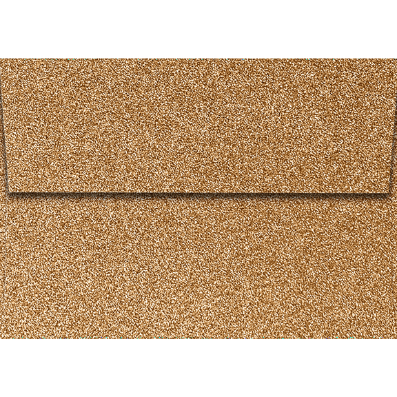 LUXPaper 4Bar A1 Invitation Envelopes, Peel & Press, 3 5/8 x 5 1/8, Rose Gold Sparkle, 90lb, 250 Pack