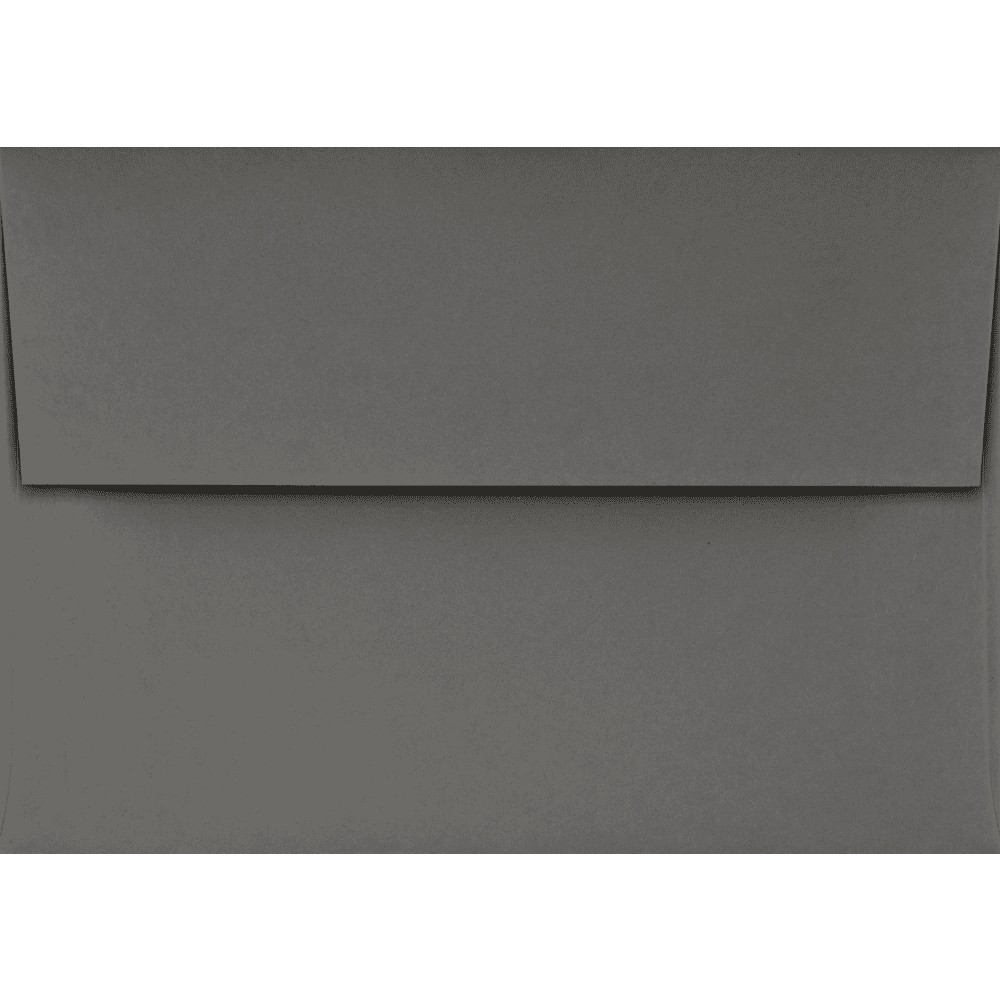 LUXPaper 4Bar A1 Invitation Envelopes, Peel & Press, 3 5/8 x 5 1/8, Smoke Gray, 80lb, 1,000 Pack