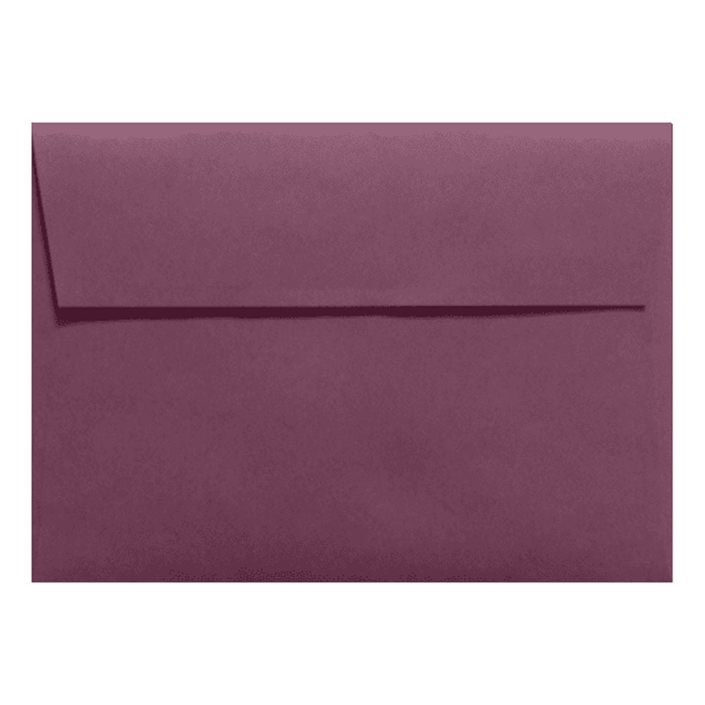 LUXPaper 4Bar A1 Invitation Envelopes, Peel & Press, 3 5/8 x 5 1/8, Vintage Plum Purple, 80lb, 1,000 Pack