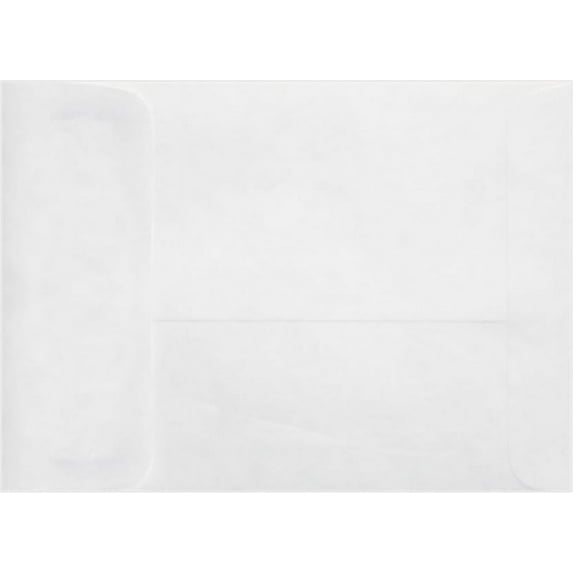 LUXPaper 5 1/2 x 7 1/2 Tyvek Open End Envelopes, White, 50/Pack