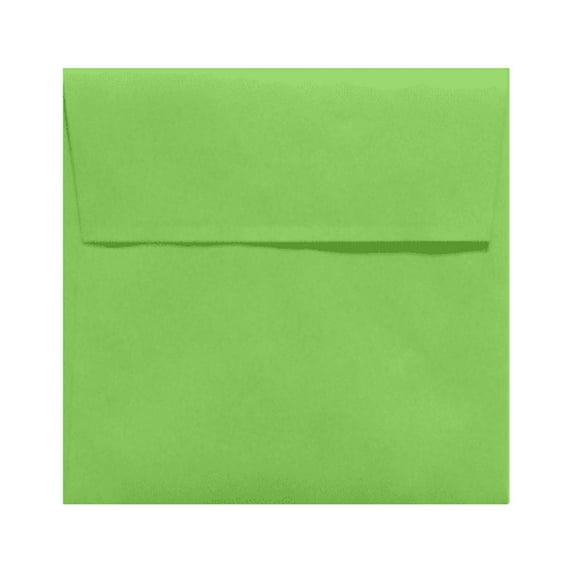 LUXPaper 5.5 x 5.5 Square Envelopes, Limelight Green, 50/Pack